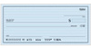cheque