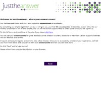 JusttheAnswer Surveys Website