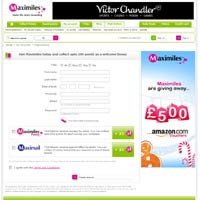 Maximiles UK Website