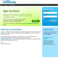 New Vista Live Surveys Website